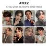 ATEEZ ATEEZ 2024 СЕЗОННЫЕ ПОЗДРАВЛЕНИЯ Официальная фотокарточка
