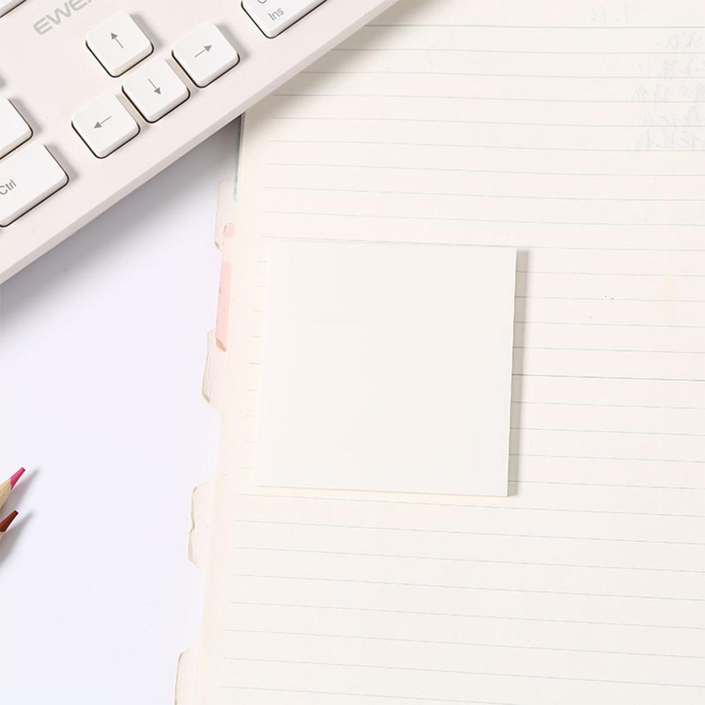 50pack/lot Reusable Transparent Sticky Notes For Easy Indication Safe Ingredients Non-toxic Pen Textbook Colorfast