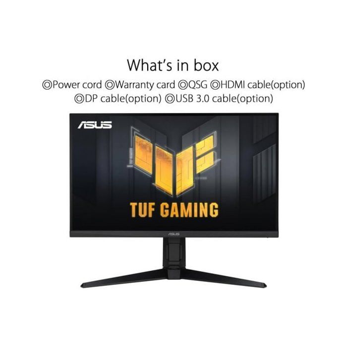 ASUS 27' LED - TUF VG27AQML1A - 2560 X 1440 Pixels - 1 Ms (gray To Gray) - 16/9 Format - Fast IPS Panel - 260 Hz - DisplayHDR 400 - F