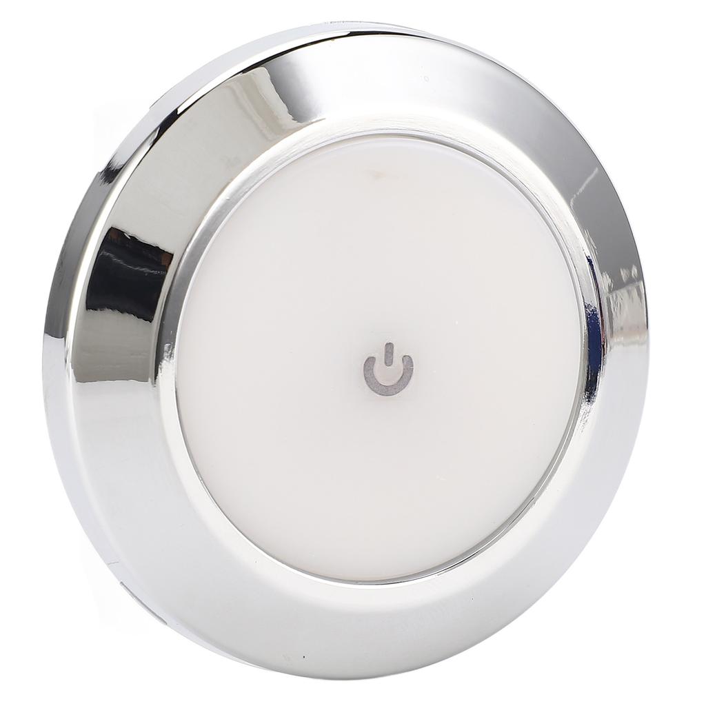 2,8-дюймовый купольный светильник для автодома DC 12V светодиодные потолочные светильники для салона с сенсорным выключателем включения/выключения для автодомов, яхт