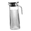 Beverage Pitcher Cold Hotel Spout Water Jug Fridge and Lid PC Juice