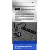 M-VAVE Pocket AMP Портативная гитарная педаль эффектов 1,54-дюймовый ЖК-дисплей Драм-машина/7-секундный лупер Многоэффектный процессор для гитары/баса Запись