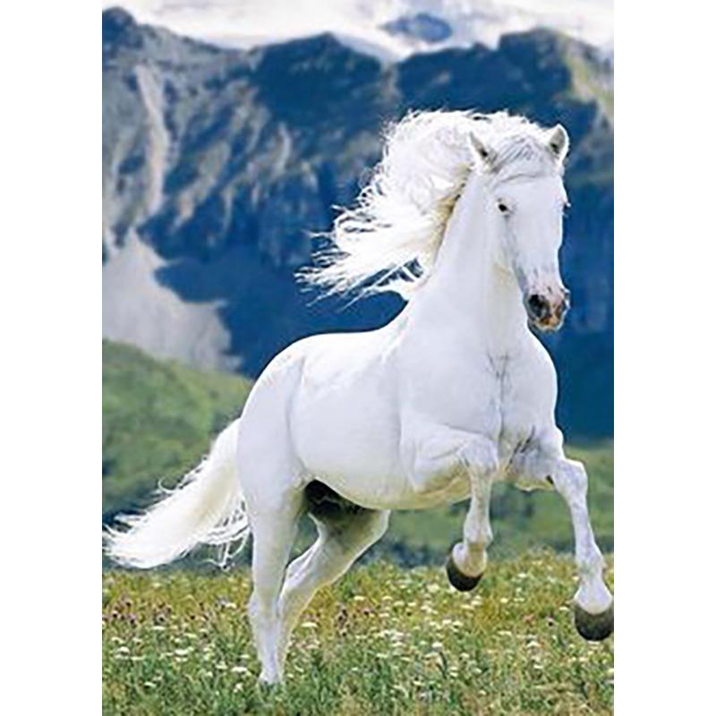 DIY Лошадь 5D алмазная живопись полная круглая дрель животное Алмазная вышивка наборы крестиков мозаика из бисера украшение дома подарок
