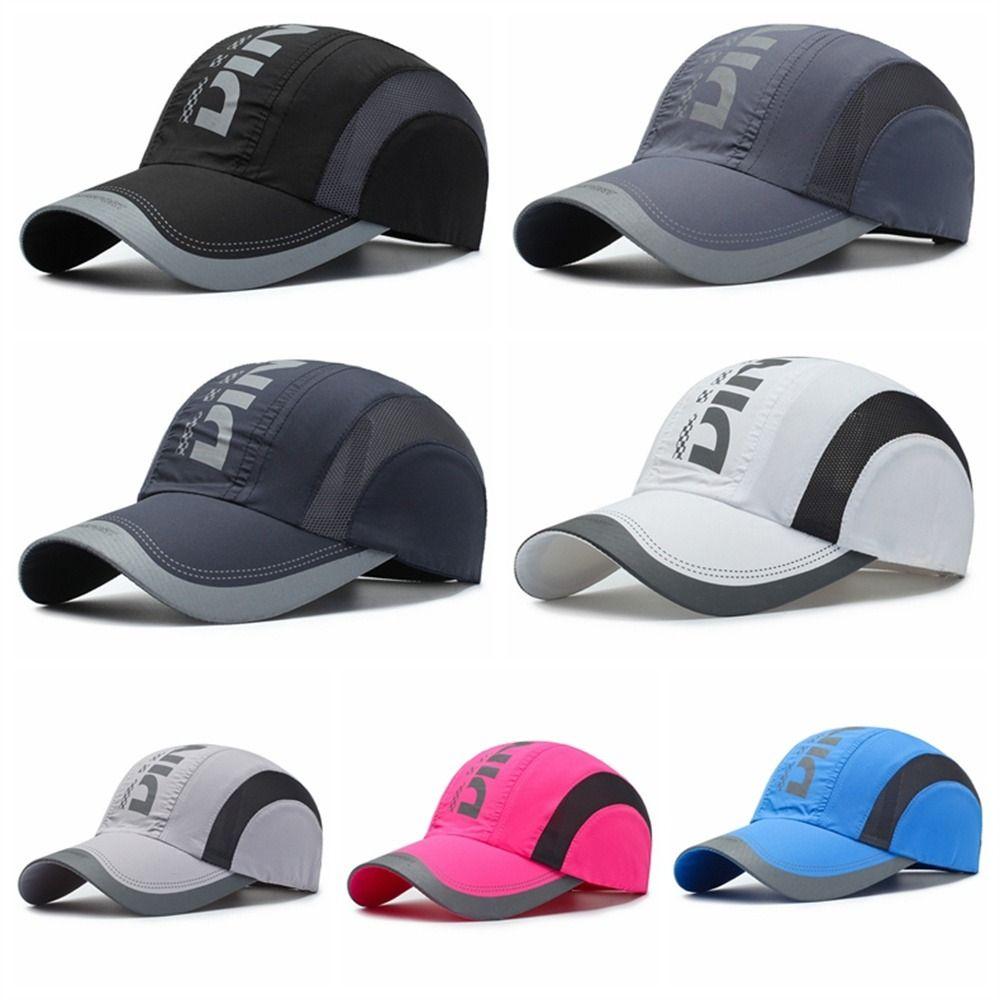 Breathable Quick Dry Cap Adjustable Truck Hat Summer Baseball Cap  Running