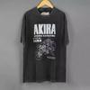 AKIRA Аниме Графическая Черная Футболка с Коротким Рукавом Унисекс Мужская Женская S-5XL Унисекс Футболка