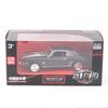 1:36 Chevrolet USA 1969 Camaro SS Vintage Matte Black Diecast Metal Car Model Toy For Collection Gift Kids A318