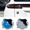JKFB8 Zinc Alloy Car Logo Side Fender Emblem Body Window Badge for Skoda Superb Fabia Octavia Laura Rapid Yeti Karoq Kodiaq Scala