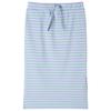 Children's Straight Skirt with Bright Mint Stripes 92/104/116/128/140