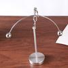 Physics Balancing Iron Men Toy Metal Mini Weightlifter Man Tumbler Kinetic Art Decompressive Balance Desk Toy Home Office Living Room Decoration
