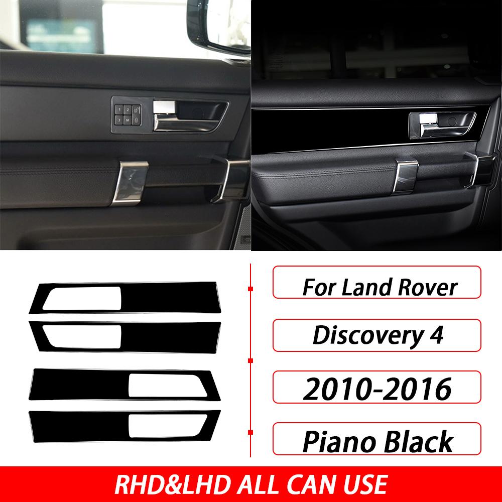 Для Land Rover Discovery 4 2010-2016 Аксессуары для интерьера автомобиля из углеродного волокна Панель мультимедиа Крышка кнопки двигателя Накладка Стикер