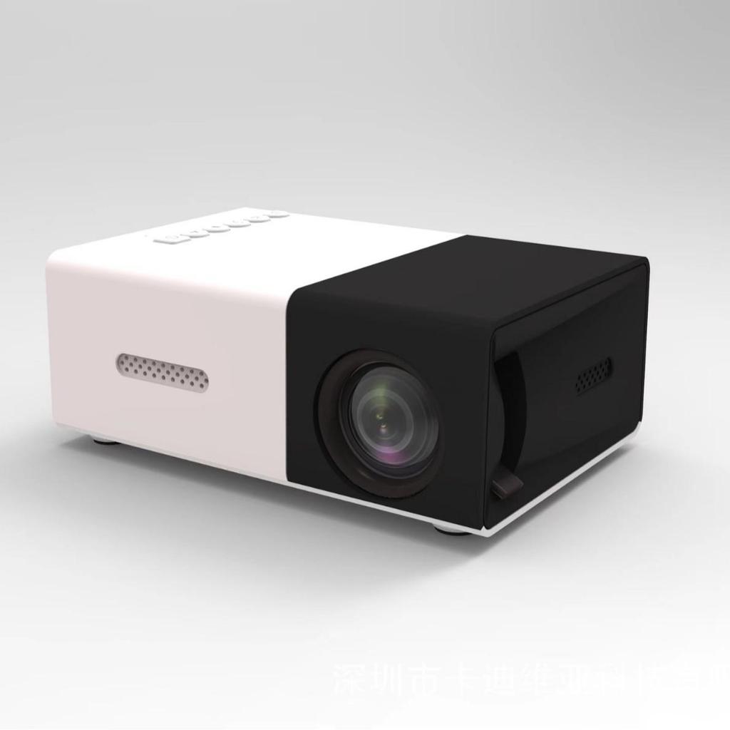 Мини HD LED проектор YG300 для зеркалирования экрана мобильного телефона