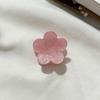 Ins  Cute 2.5cm Mini Little Flower Hair Clip Simple Cute Acetic Acid Color Magic Top Clip Side Clip Hair Accessories