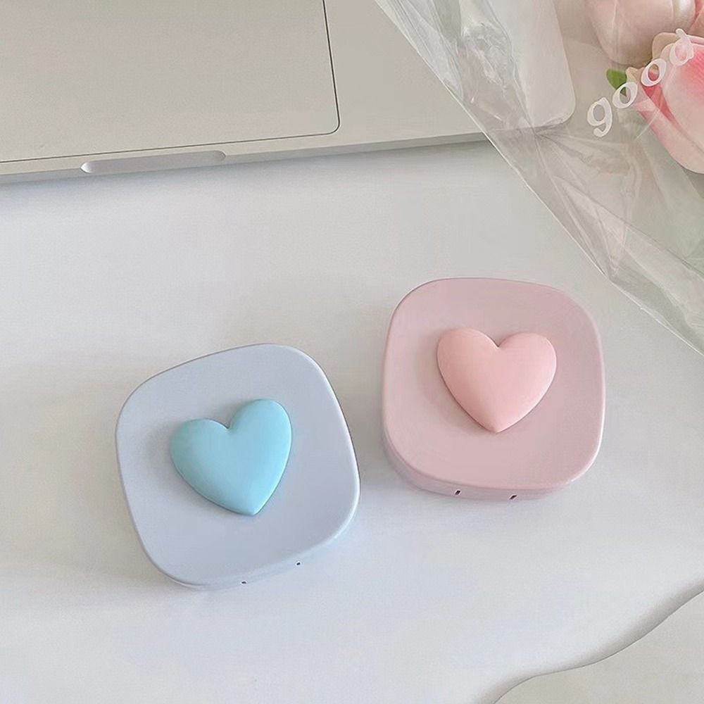 Mirror Eyeglasses Container Korean Glasses Storage Cosmetic Contact Box Women Contact Lens Case