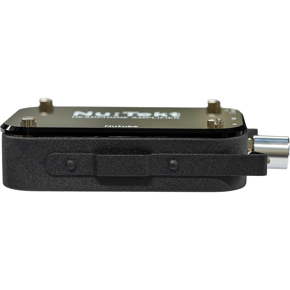 KORG Korg Nu: Tekt HA-S Headphone Amplifier Kit Headphone Amp with Nutube DAC Tube Amp Black