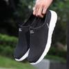 Summer Mesh Men's Shoes Half Slippers Breathable Casual Shoes Large Size Soft-soled Walking Shoes Lightweight Hollow Trend Men