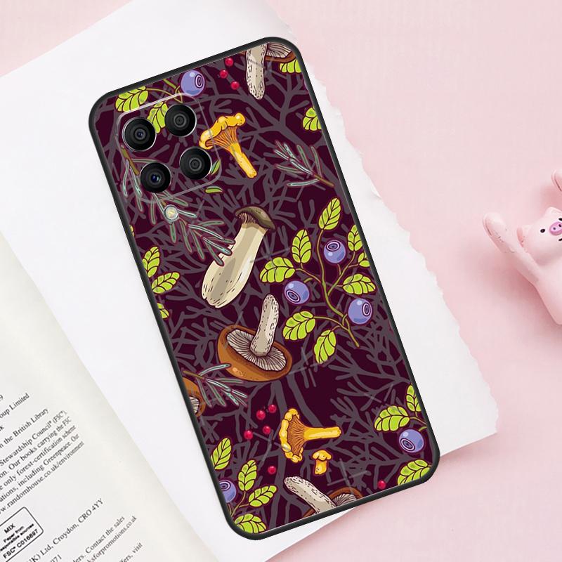 Чехол 'Дикий лесной гриб' для Samsung Galaxy M51 M55 M35 M15 M56 M36 M16 M06 M13 M33 M53 M12 M32 M52 M14 M34 M54