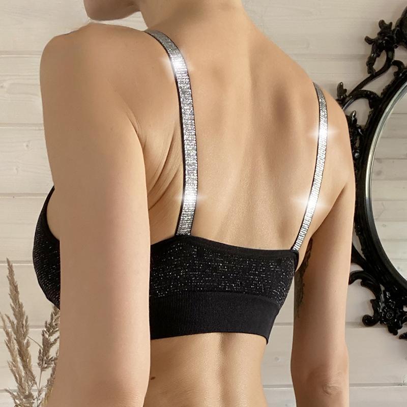 Women Sports Bras Crop Top Fitness Gym Running Sportswear Women's Underwear Push Up Brassiere Yoga Bra