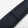 Men'S Tie Easy-Pull Zipper Dress Wedding British Style Blue Gray Knot-Free Hand Tie