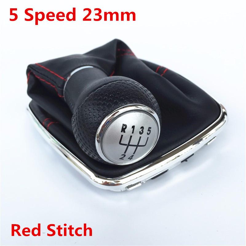 23 мм для Volkswagen VW 1999-2004 Golf 4 IV MK4 GTI R32 Bora Jetta 5/6 Скорость автомобиля Ручка переключения передач Рычаг Ручка Gaitor Чехол для багажника