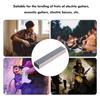 Aluminum alloy +  sandpaper Fret Leveling Beam Sand‑toned Fret Leveling Bar  For Guitar Repair