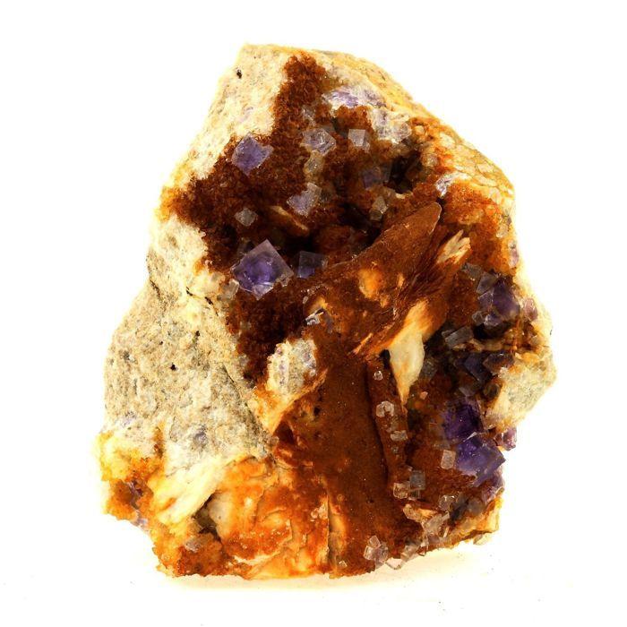 Pierres et Minéraux. Fluorite + Quartz + Baryte. 719.50 ct. La Cabaña, Berbes, Espagne.