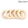 High-Grade Material Practical Durable Diy Wood Circle Widely Used
