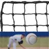 Outdoor Baseball Training Protective Net Batting Cage Netting Sports Practice Safety Barrier with Durable Ropes and Metal Clips for Hitting Practice