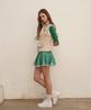 Five Hours Paisley Swing Skirt_Green