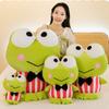 Очаровательная плюшевая игрушка лягушка с большими глазами, мягкая подушка-обнимашка для детей, подарок