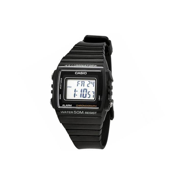 Casio Мужские часы Стандартной серии Черные W-215H-1AJH W-215H-1AJH