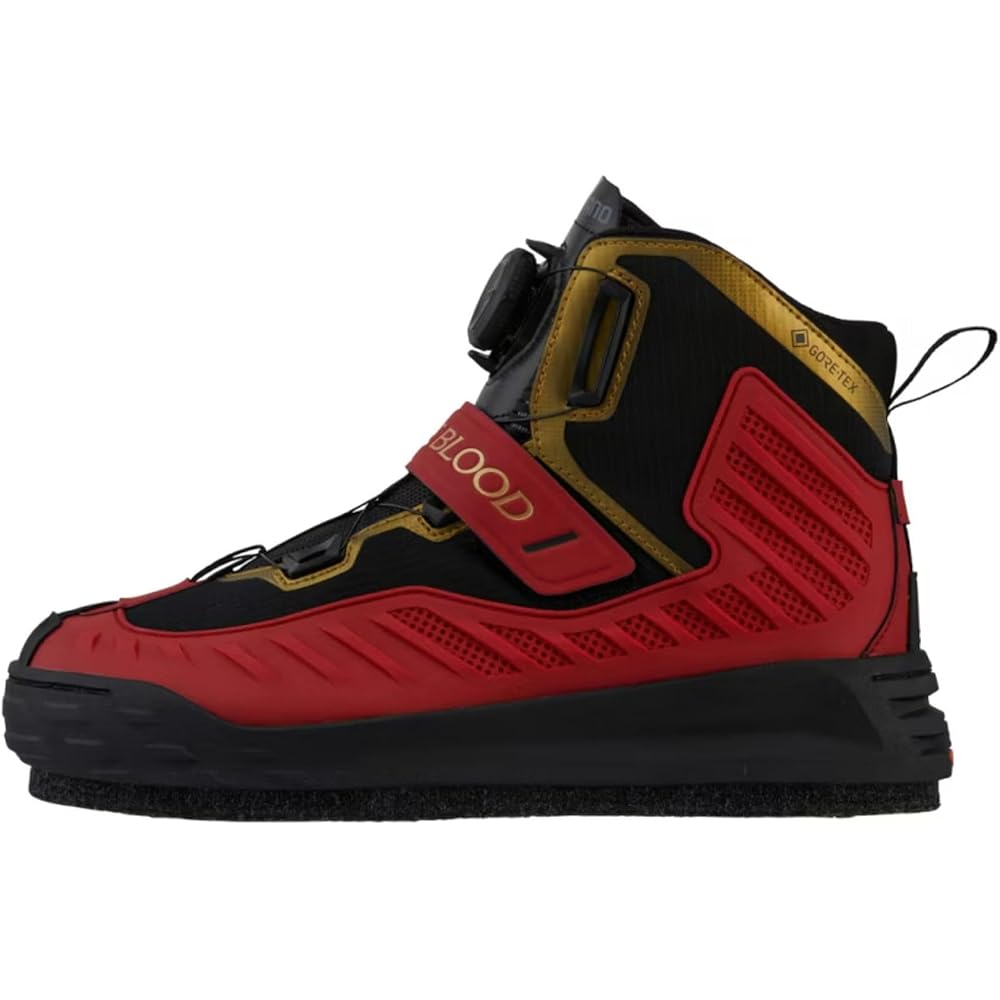 Shimano Limited Pro Gore-Tex Fishing Shoes Blood Red Size 28