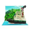 Sankei Studio Ghibli Mini From Poppy Hill View from the Tugboat Paper Craft Non-Scale MP07-76