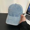 Letter Embroidery Retro Old Baseball Cap Four Seasons Versatile Washed Denim Cap Sun Protection Baseball Cap