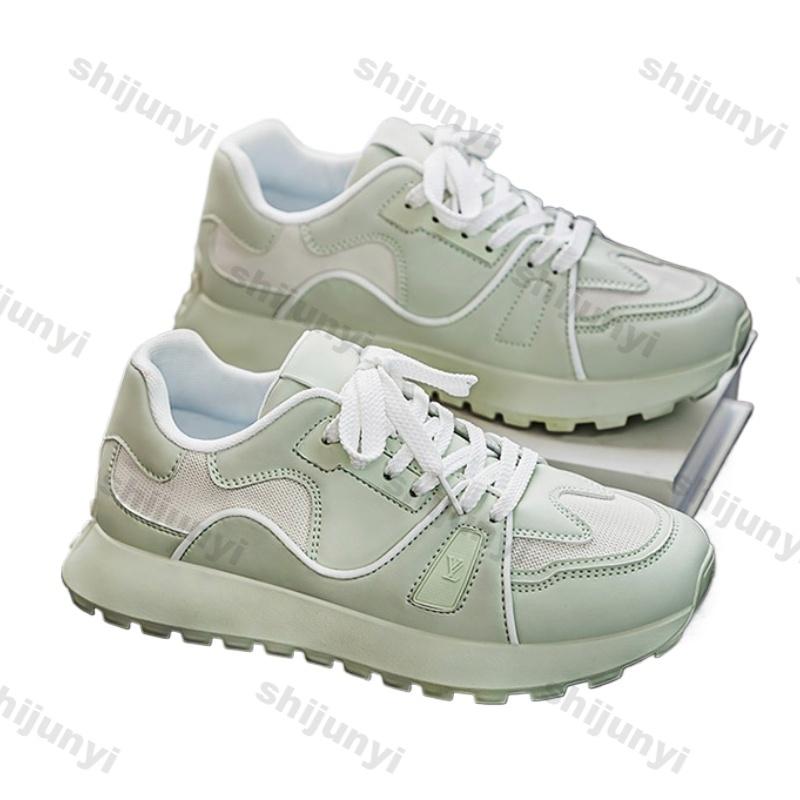 Модные Мужские Белые Кроссовки Осенняя Мода На Шнуровке Уличные Повседневные Обувь Легкая Удобная Сетчатая Дышащая Нескользящая Беговые Кроссовки
