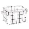 Linen Desktop Storage Basket Sundries Toy Storage Box Laundry Basket Underwear Cosmetic Organizer Office Stationery Organizer