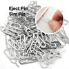 100Pcs Anti-Lost SIM  Card Removal Tool Portable Ejecting Removal Needle  for Cell Phone Smartphone