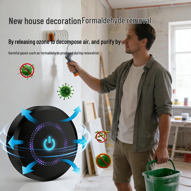 Перезаряжаемый мини-генератор озона для холодильника, обувного шкафа, ванной комнаты и удаления запахов от домашних животных