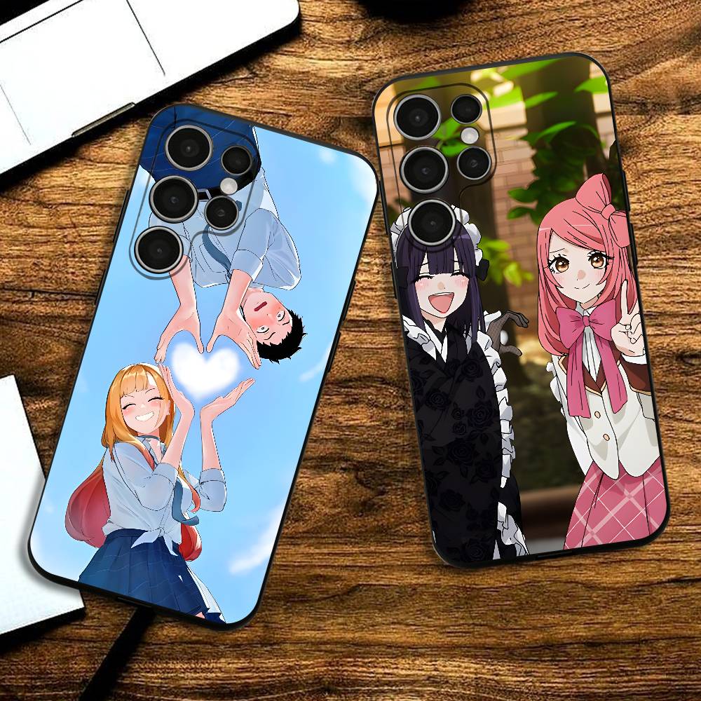 Милый Чехол для Телефона My D-Dress Up Darling в Стиле Любовной Манги Для Samsung S24,25,23,22,21,20 Plus Ultra 5G Lite Ударопрочный Чехол