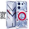 Безрамочный алюминиевый чехол для Infinix GT 20 Pro 10Pro, чехол с поворотным кронштейном, металлическая безрамочная ударопрочная крышка