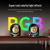 Lenovo A02 Mini RGB Wired Desktop Speakers