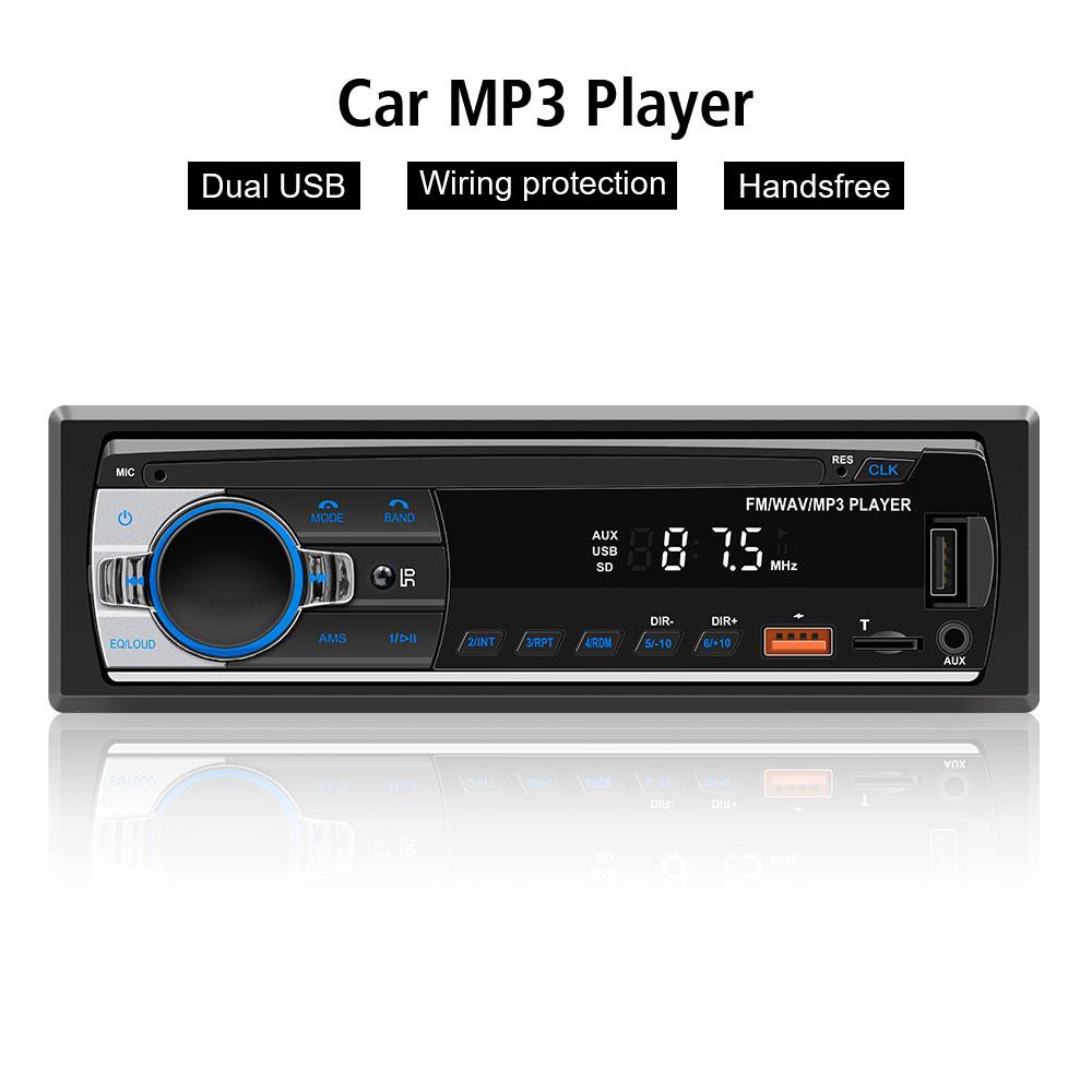 Цифровое BT аудио музыка стерео автомобильное радио автомобильные аксессуары автомобильный MP3-плеер пульт дистанционного управления USB TF FM-приемник
