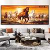 5d Алмазная картина Восемь лошадей Полная алмазная мозаика Искусство Новая гостиная Алмазная картина Наклеенная вышивка крестом Лошадь к успеху Новый китайский