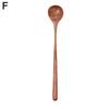 Long Handled Wooden Stirring Spoon Natural Wood Soup Tableware Cooking Honey Coffee Spoon Mixing Spoon Household Soup Spoon4