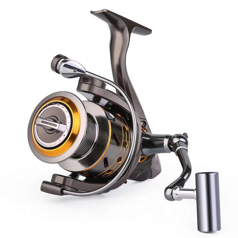 Fishing Reel Metal Left/right Hand Spinning Fishing Reel Freshwater Saltwater Boating Carp Fishing