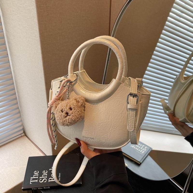 Повседневная простая сумка женская 2025 новая универсальная сумка-мессенджер портативная премиальная сумка-ведро