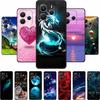 Чехол для Redmi Note 14 4G Note14 Coque Ударопрочный Черный Силиконовый Мягкая Задняя Крышка Для Телефона Xiaomi Redmi Note 14 5G Чехол-Оболочка