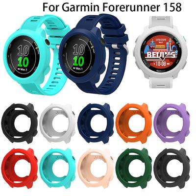 Защитный чехол для часов TPU для Garmin Forerunner 158 SmartWatch, защитный чехол, мягкая оболочка, сменный противоударный прозрачный