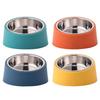 Large Capacity Dog Feeder Anti Rollover Pet Bowl New Food Bowl
