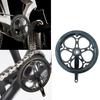 Double Chain Wheel Chain Guard Replacements for Mountain Bike Folding Bike 170MM Bike Crankset 52T Bicycles Crankset