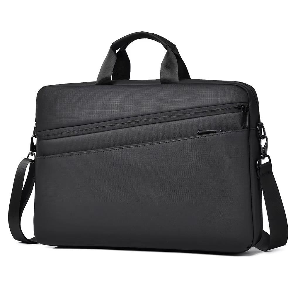 Waterproof Laptop Bag 15.6-17.3 Inch Briefcase Bag Portable Men Briefcase  Shoulder Bag